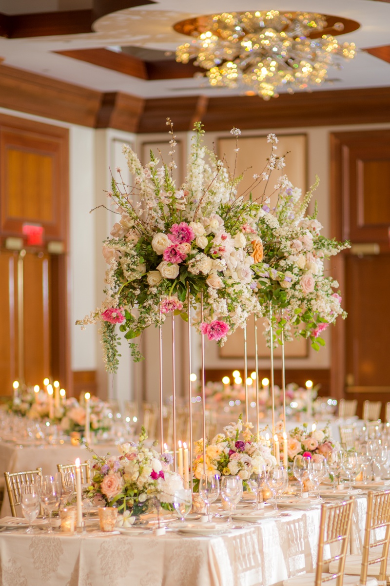 Conrad Indianapolis Ballroom Wedding Reception