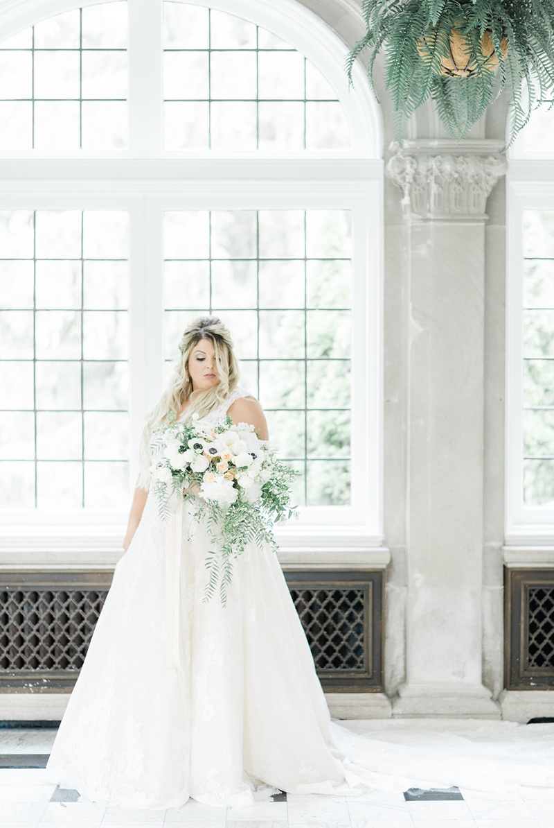 Wedding Bouquet with Anemones