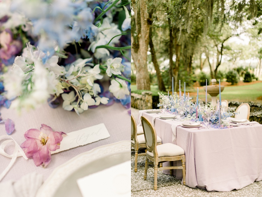 RiverOaks Charleston Reception Table Decor