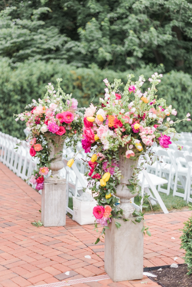 Pink and Yellow Summer Wedding