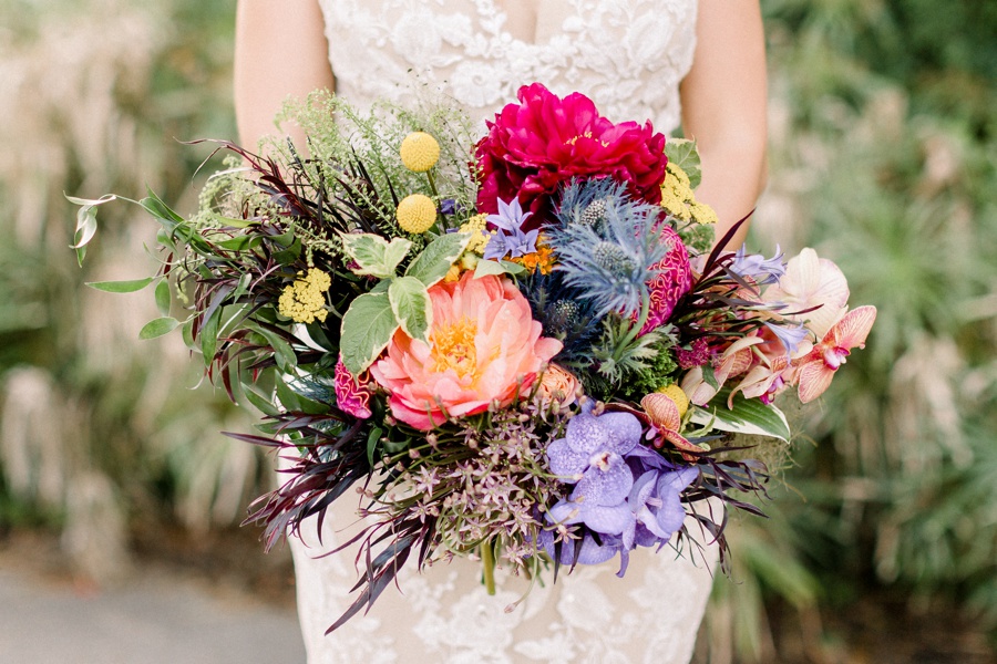 Large Colorful Wedding bouquet